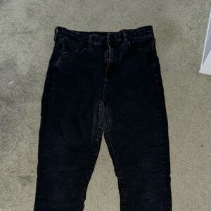 American eagle black Jeggings